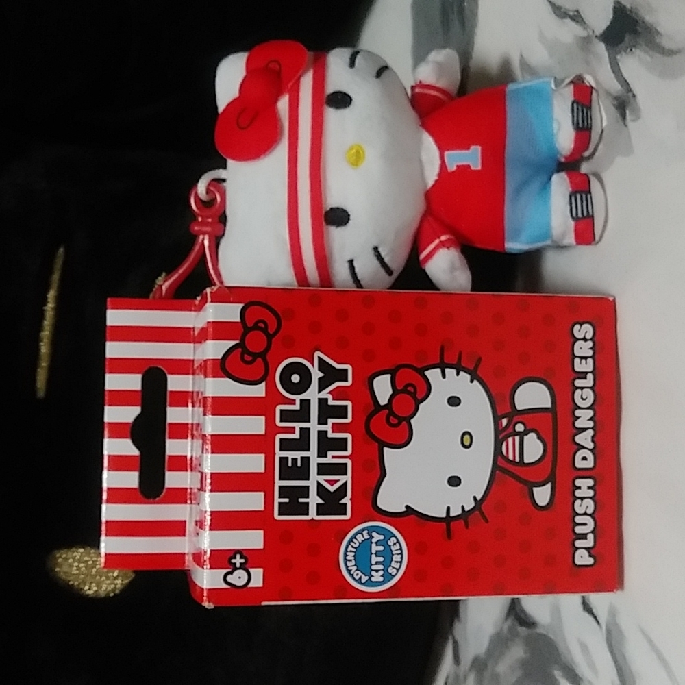 Hello kitty plush dangler